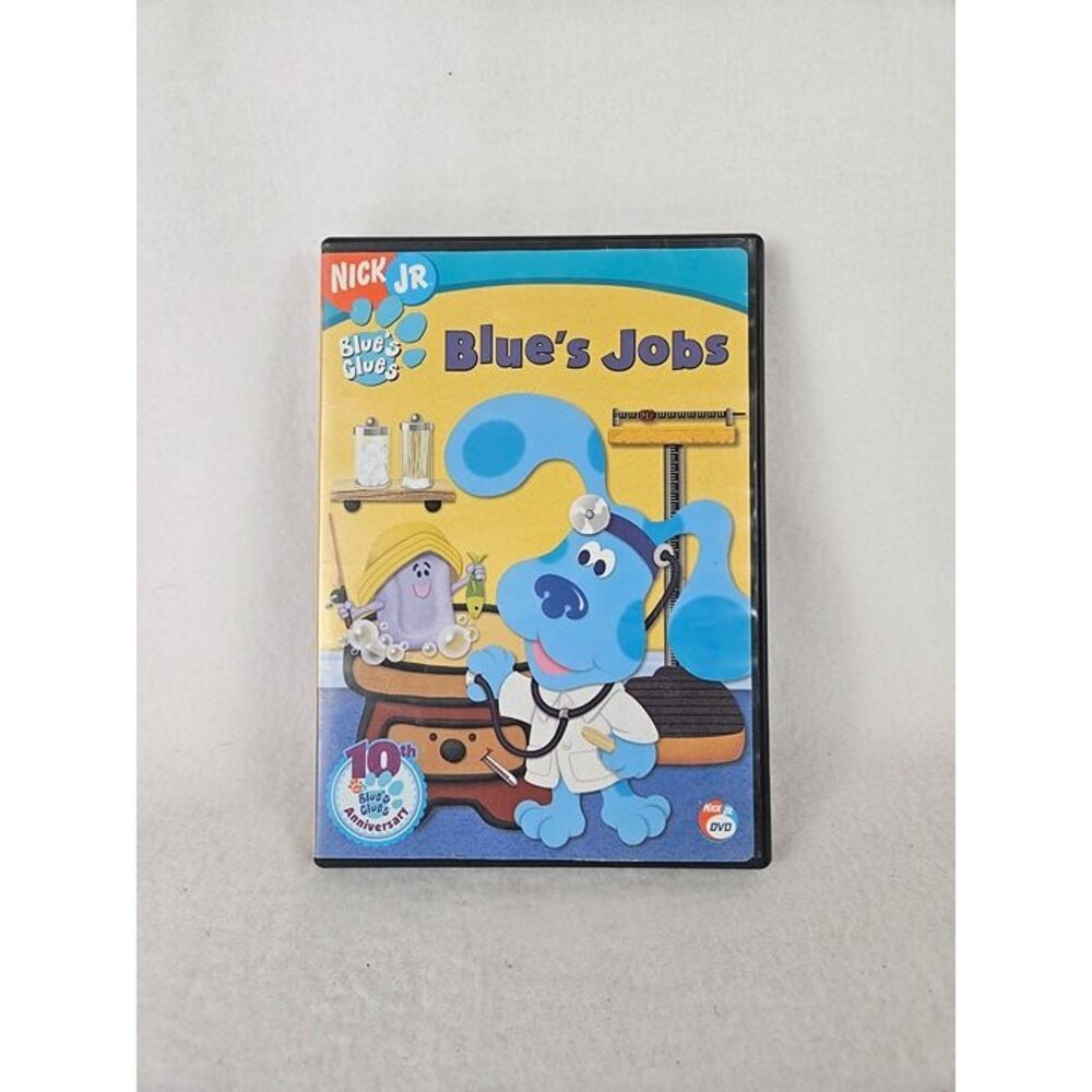 Blue's Clues Blue's Jobs DVD Nick Jr 10th Anniversary Edition Kids Preschool